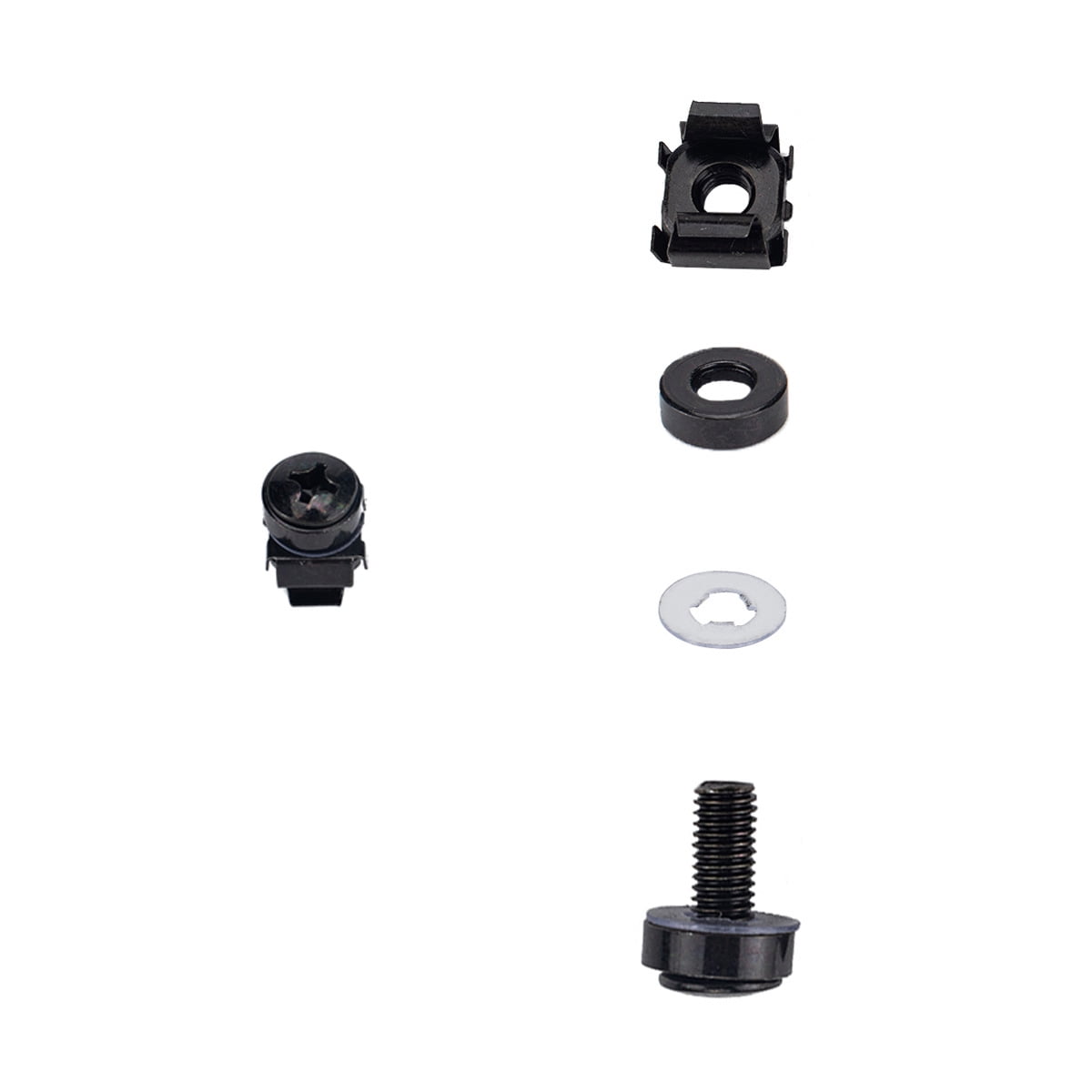 Carbon Steel Fasteners Higher Hardness Portable for Chassis Vehicles Cabinets Railways Nut Screw Set Premium Carbon Fiber Carbon Steel Fasteners Higher Hardness Portable for Chassis Vehicles Cabinets Railways Nut Screw Set Premium Carbon Fiber
